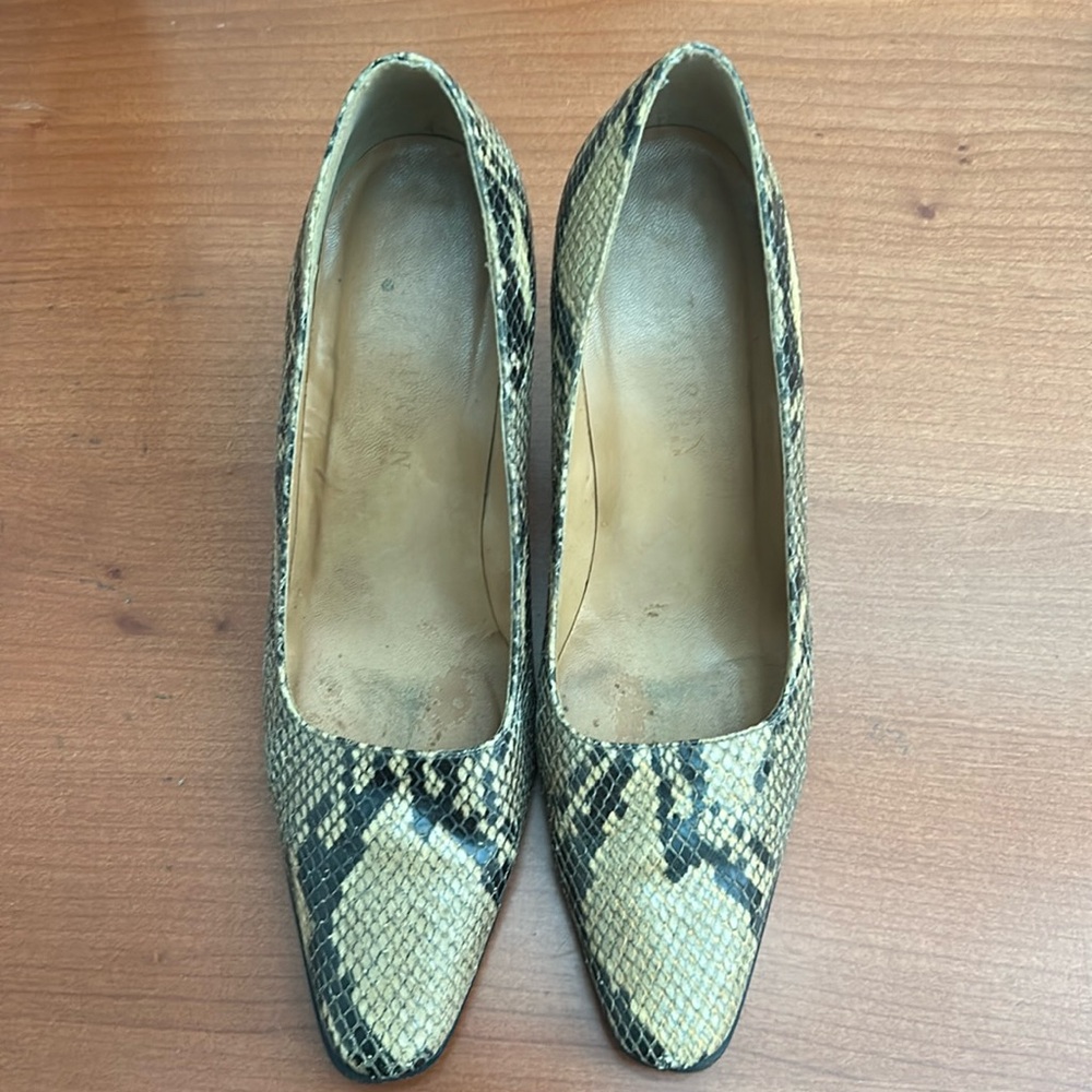 Ralph Lauren Faux snakeskin shoes